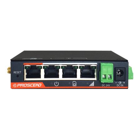 Compact Industrial 4G LTE Cellular Router M331